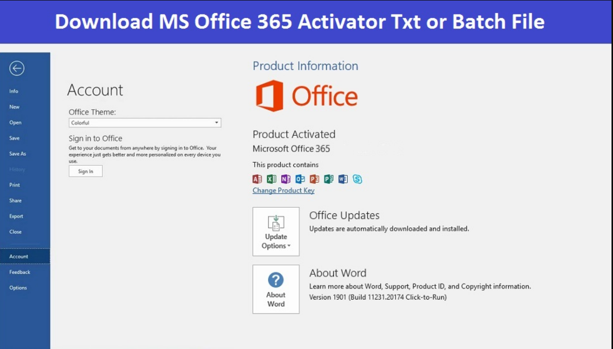 Office 365 Sprunga